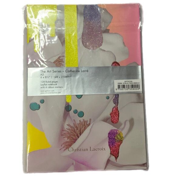 New Christian Lacroix The Art Series Catherine Larre A5 Notebook Journal 128 pgs - Picture 3 of 16